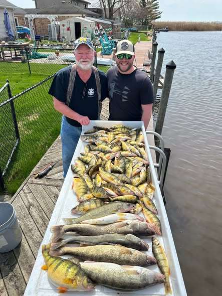 Cooler-filling day — walleye & jumbo perch